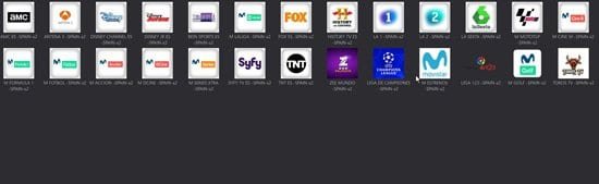 Canales de tv en TV 3L PC