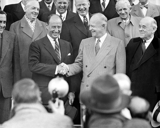 Dwight Eisenhower en la votación de 1952