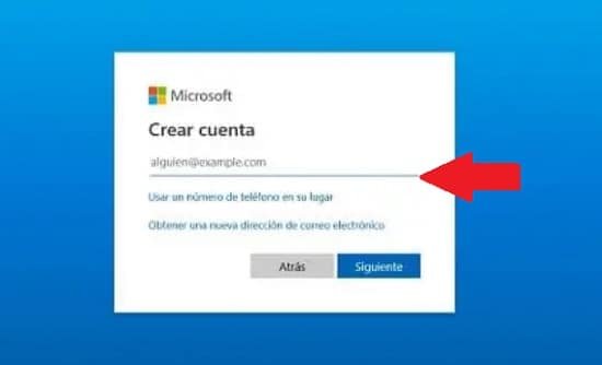 Crear cuenta en Skype