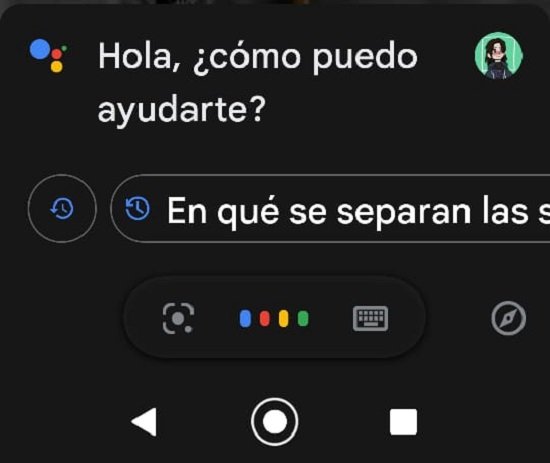 Asistente de Google del teléfono