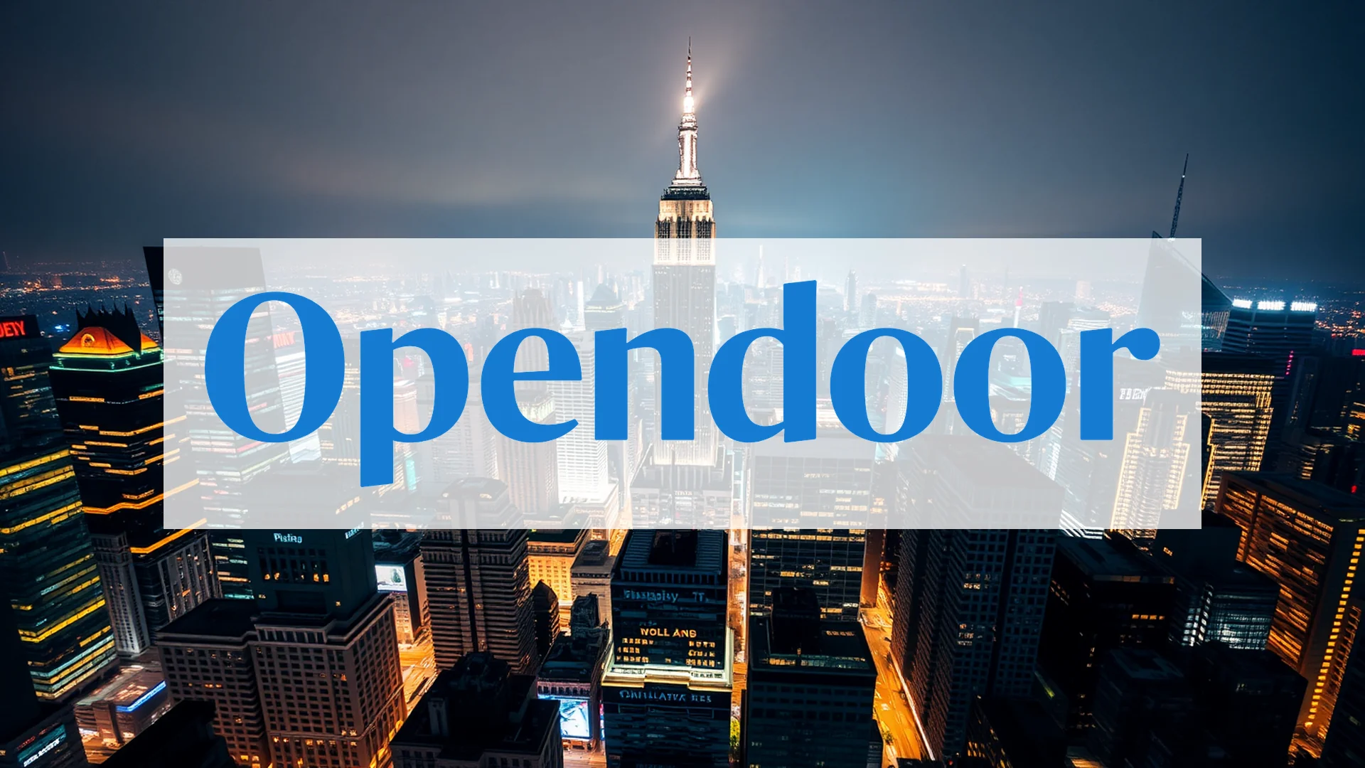 Opendoor: ¿Un cambio de timón en medio de la tormenta?