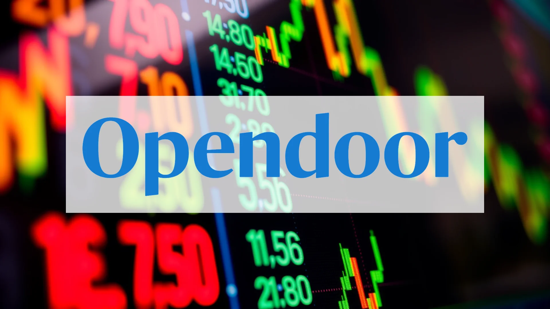 Opendoor se desploma en bolsa: venta masiva y críticas sacuden al gigante iBuyer