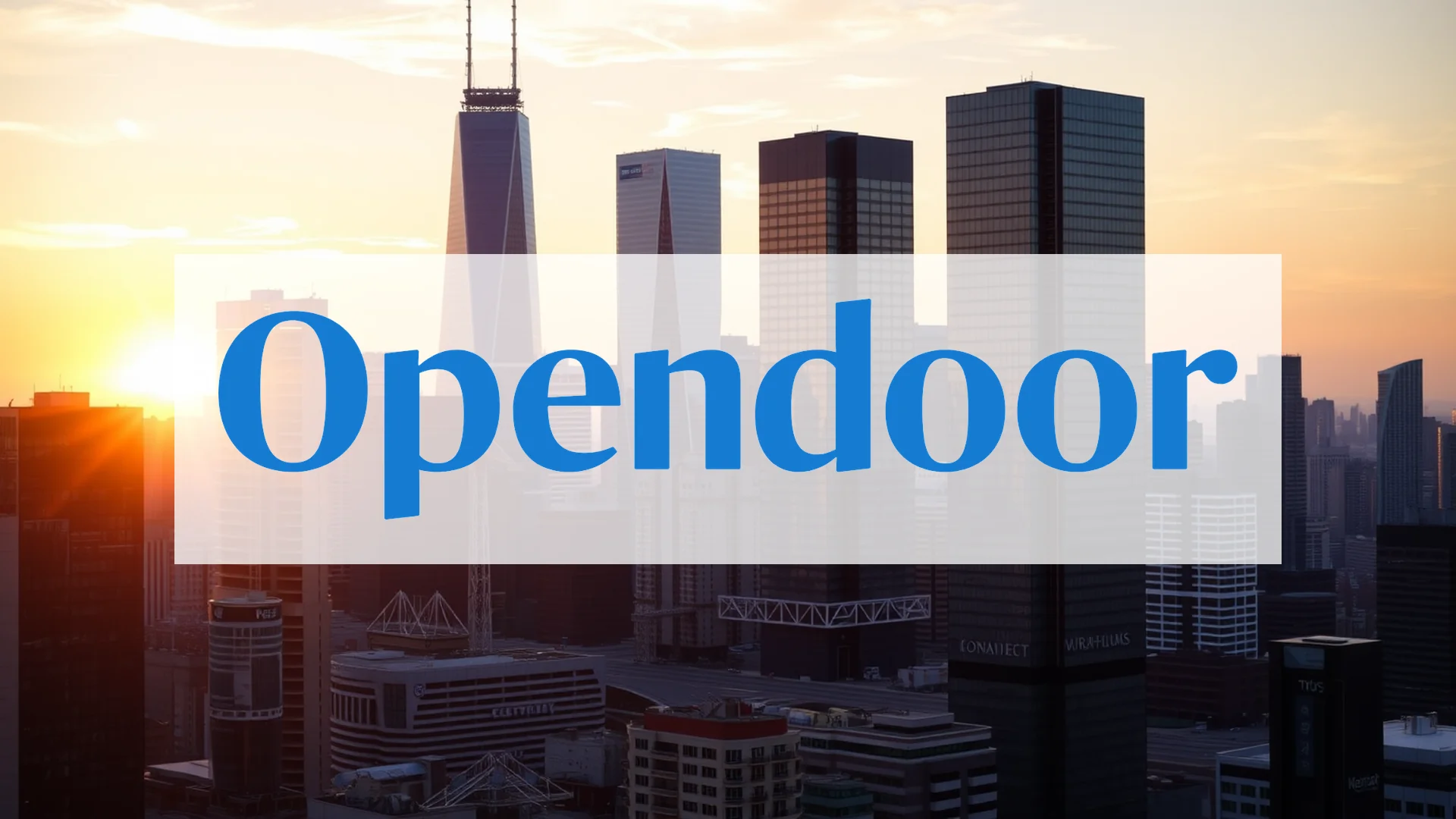 Opendoor: ¿El resurgimiento de un gigante tecnológico?