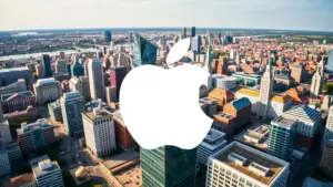 La acción de Apple bajo presión: tormenta perfecta de aranceles y demanda débil