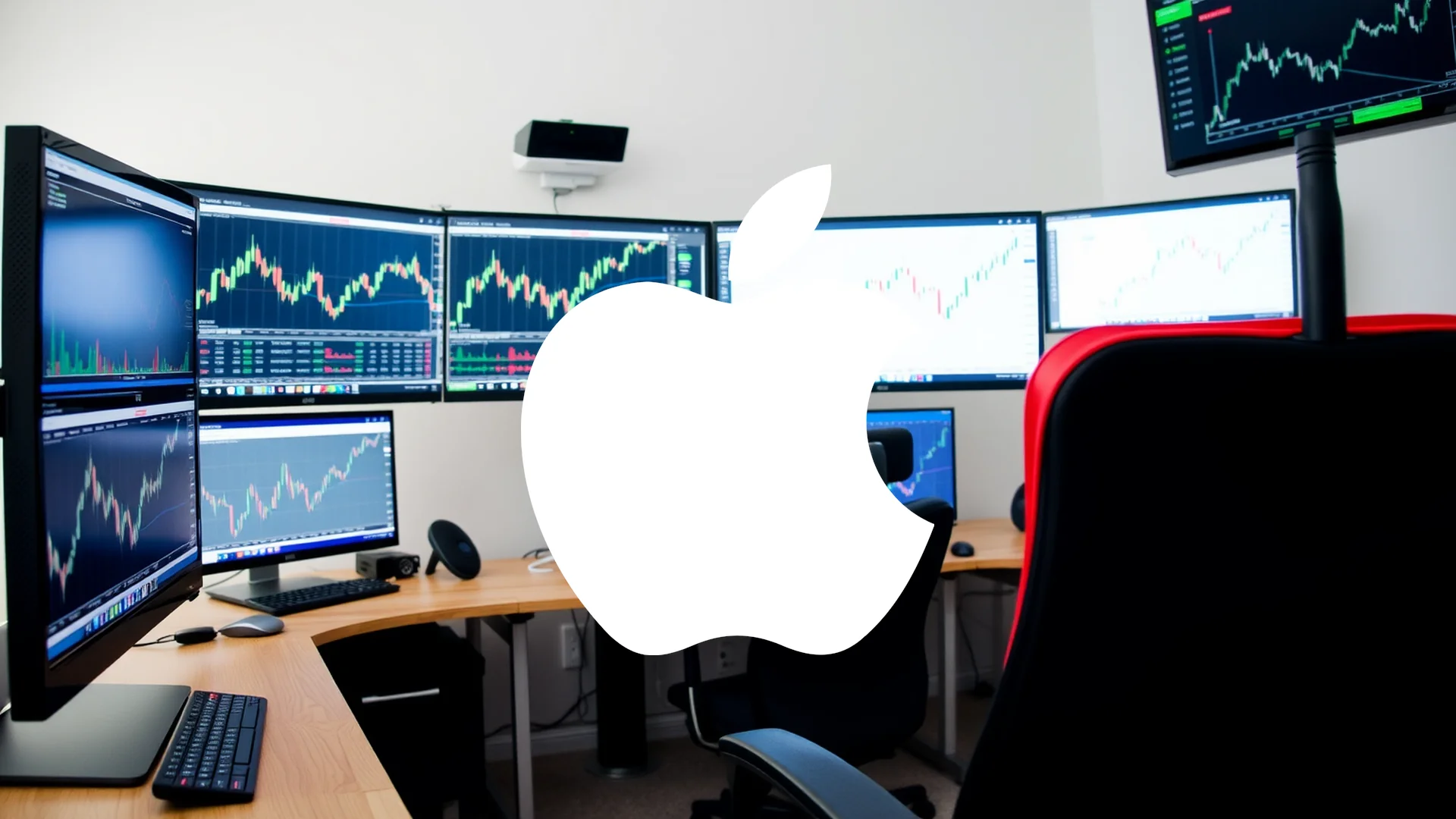 La acción de Apple navega entre la tormenta geopolítica y la promesa de la inteligencia artificial