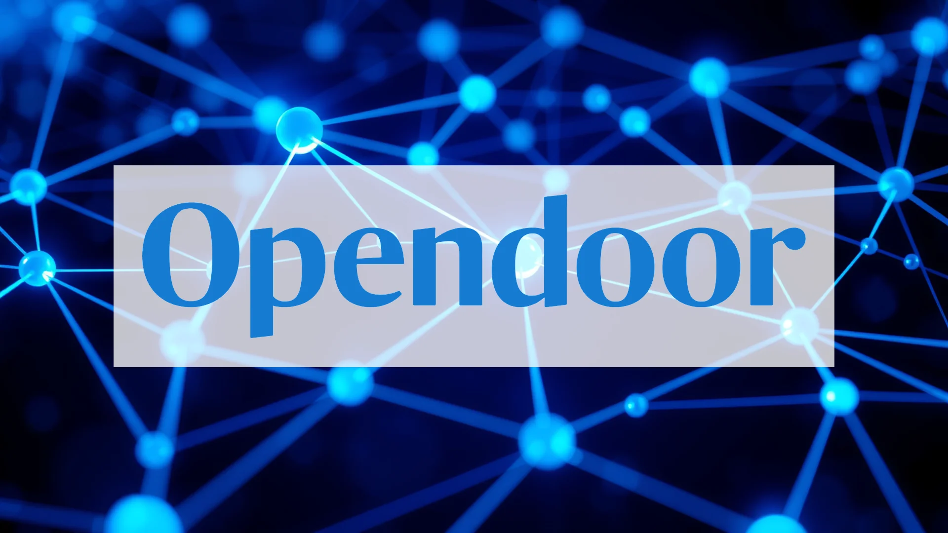 La acción de Opendoor se dispara tras un enigmático anuncio de su director ejecutivo