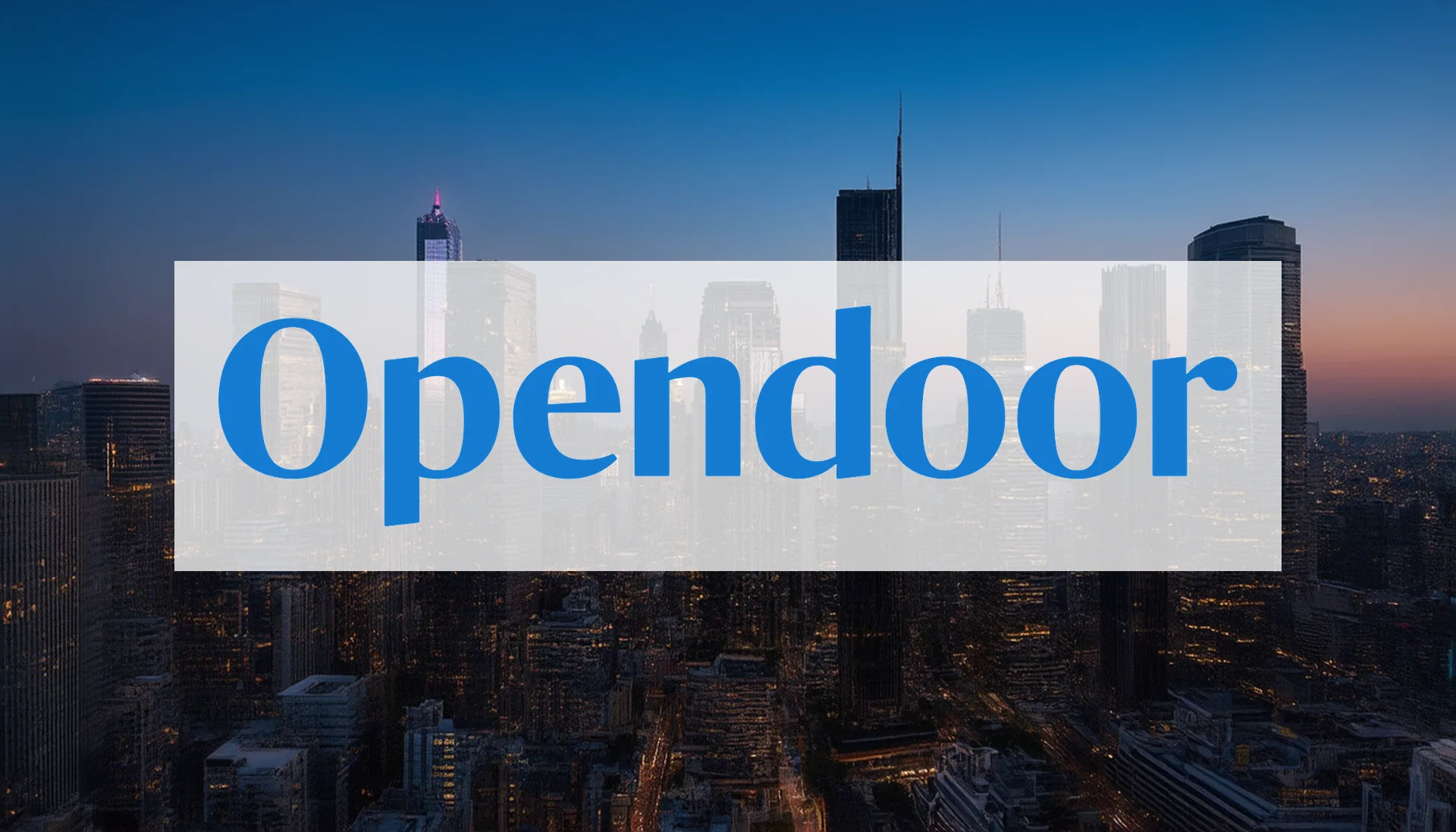 Opendoor: ¿Pausa técnica o desplome definitivo?