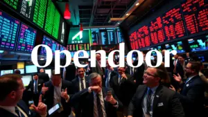 Opendoor Technologies: Un momento crucial se avecina para su cotización