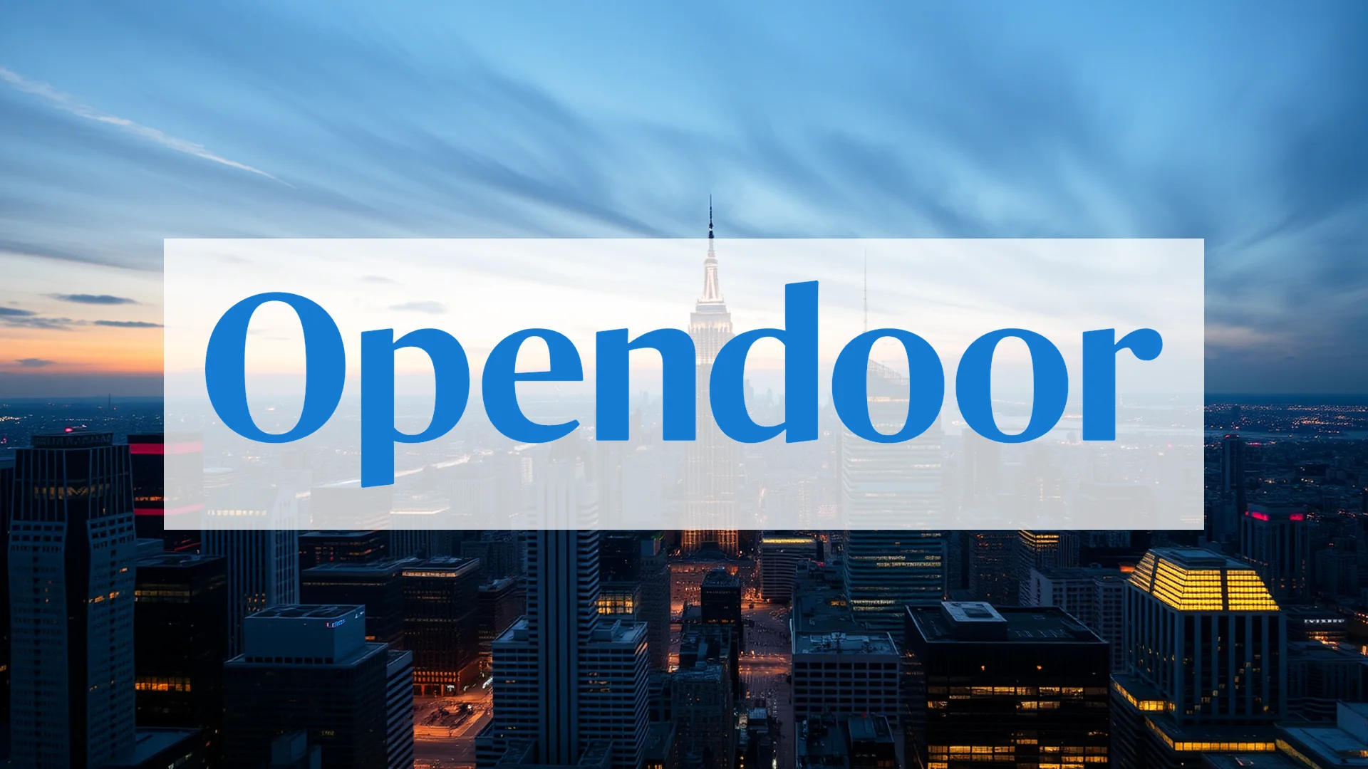 Opendoor Technologies: Resultados Mixtos en un Mercado Inmobiliario Desafiante
