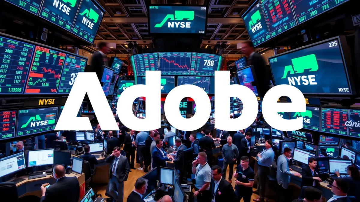 La acción de Adobe se desploma: ¿Oportunidad o crisis?