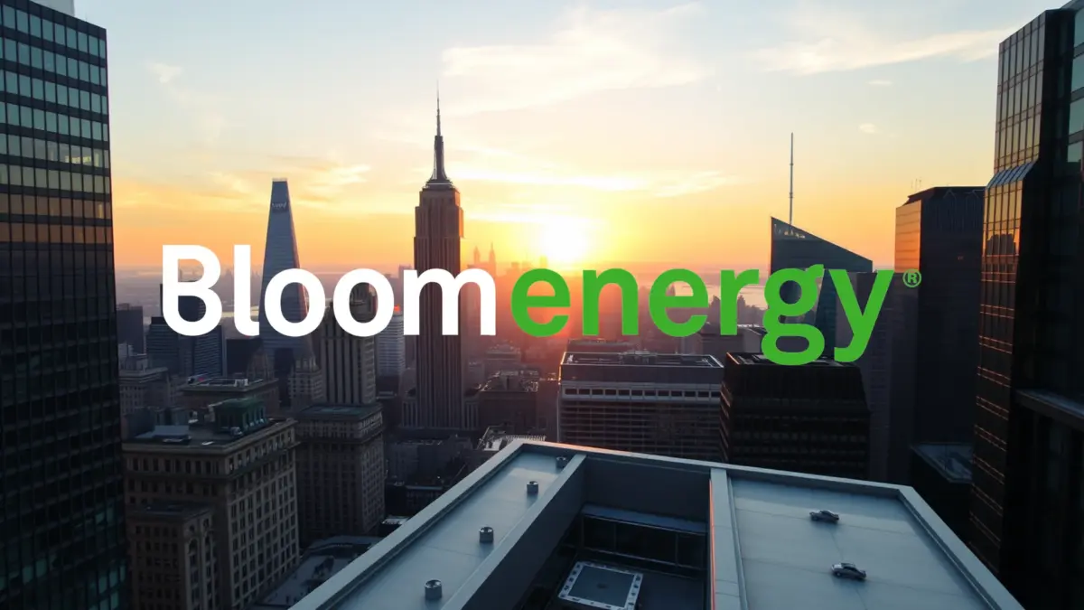Acciones de Bloom Energy: ¿Señal de alarma por ventas de ejecutivos?