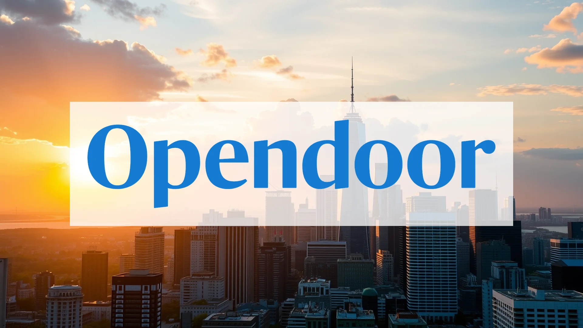 Opendoor: Un momento crucial se acerca en la bolsa