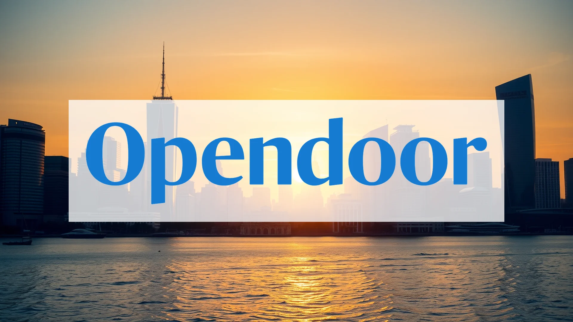Opendoor: La acción se desploma en medio de una tormenta perfecta
