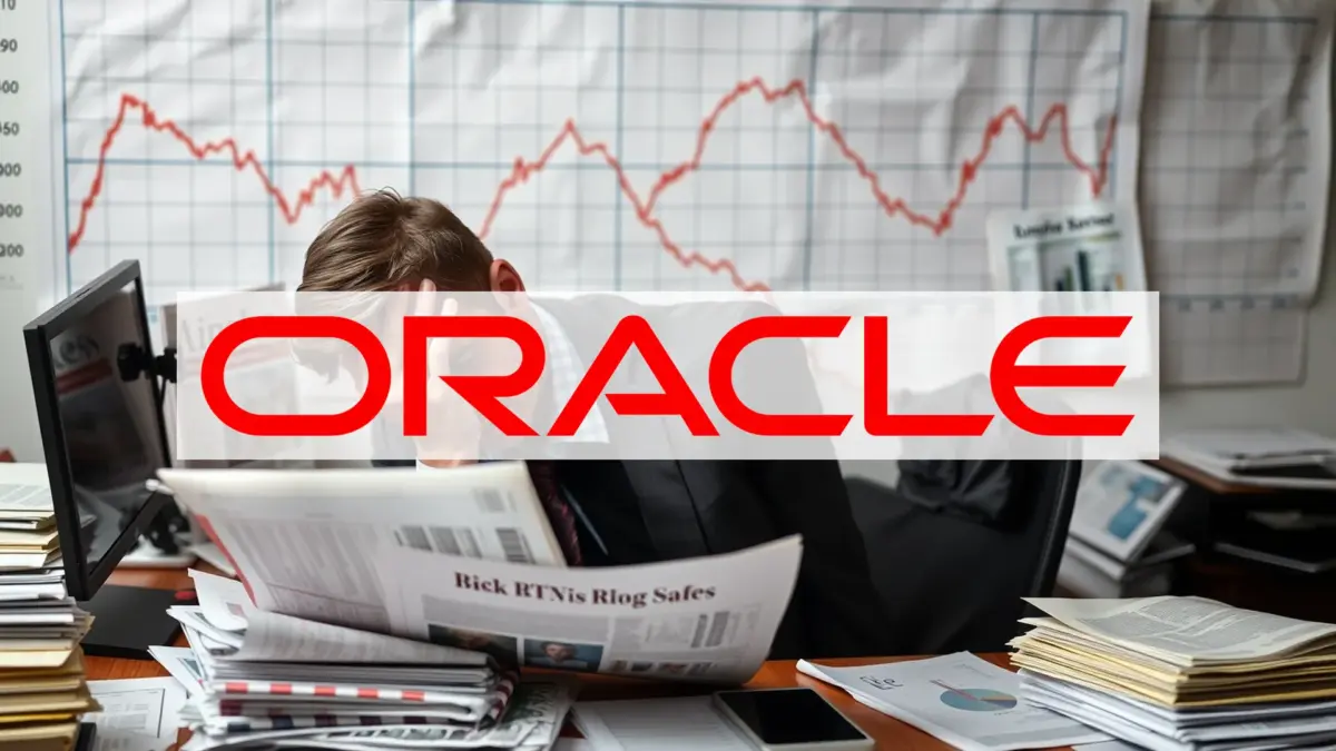 Oracle: De la euforia a la caída libre en Wall Street