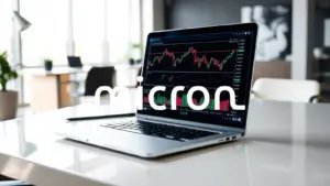 Micron Technology: la acción cede un 2,3% tras un trimestre récord y el mercado mira ya al próximo ejercicio