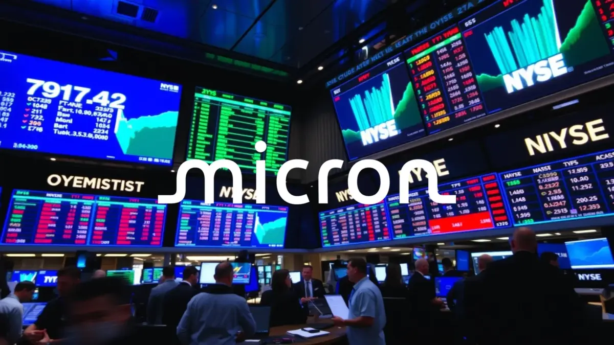 Micron Technology: la acción cede un 5,5 % mientras el pulso sindical en Taiwán y el avance de CXMT reconfiguran el ciclo de la memoria